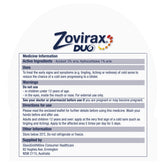 Zovirax Duo Cold Sore Crm Tube 2g